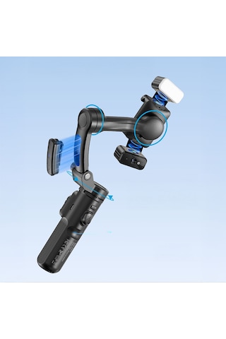 Gimbal Sabitleyici Lenyes Lph113 3 Eksenli Akıllı Stabilizatör Siyah Siyah
