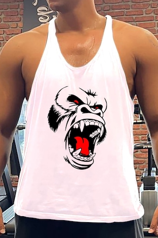 Redeyes Gym Fitness Tank Top Sporcu Atleti