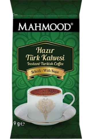 Mahmood Coffee Şekerli Hazır Türk Kahvesi 12 x 9 G