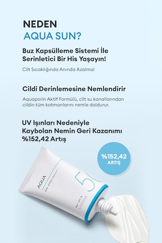 Missha Su Bazlı Nemlendirici Güneş Koruyucu Jel All Around Safe Block Aqua Sun Gel Spf50+/PA++++ 50 ML