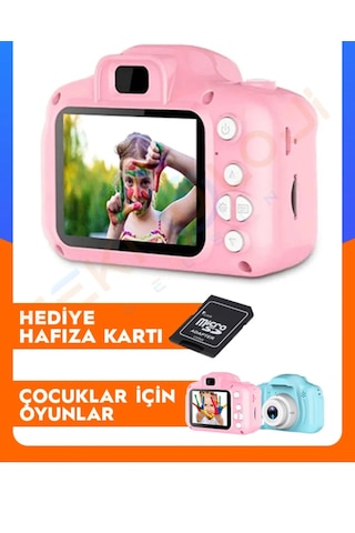 Arell Teknoloji X4563 Çocuk Dijital Fotoğraf Makinesi