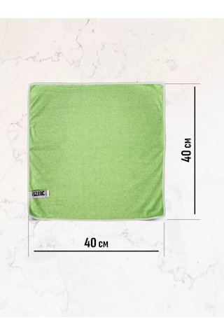 Smart Microfiber System Süper Lüks Temizlik Bezi 40x40cm 182516330 Yeşil