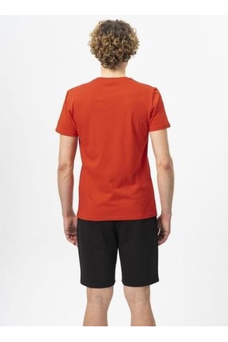 Benetton Bnt-m20478-23y Erkek T-shirt Bnt-m20478-r0766 Kırmızı