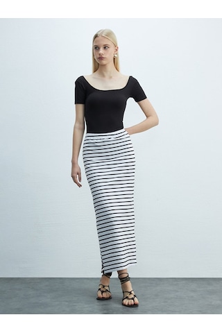 Ltb Beyaz Etek 013178370560944 5246 Beyaz