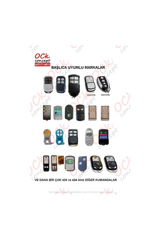 Akıllı Kopyalanabilir Kepenk Garajı, Otopark Kumandası Wicom Uk44