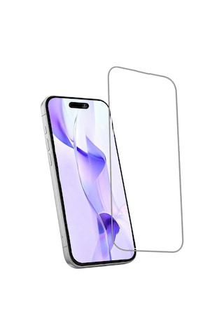 Newface - 469 -  Apple iPhone Uyumlu 15 Pro Max Bilvis 5in1 3d Magic Cam Ekran Koruyucu - Kmrsfres - - Siyah