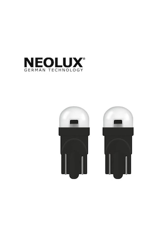 Neolux W5w T10 Dipsiz Led Tavan Park Plaka Led Ampülü İkili Paket By Osram