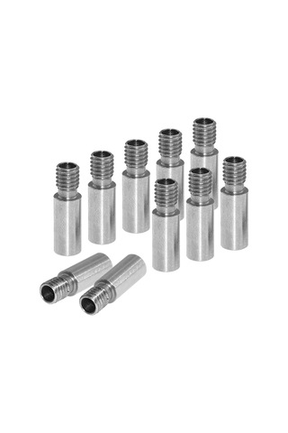 Neevoyu 3d Yazıcı Ekstruder Borusu - Soğutmalı V6 Gırtlağı 4.1mm Delikli, Paslanmaz Çelik, Aşınma Ve Isı Dayanıklı, 10 Adet