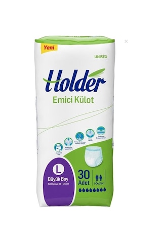 Holder Emici Külot Hasta Bezi L 30'lu