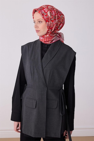 Belli İpek Eşarp - 4314-09 Kırmızı Twill