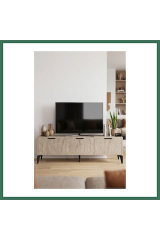 En-cag Royal Tv Sehpası Suntalam Ekru 160x35 Bss