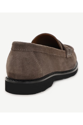 Yargıcı Düz Deri Loafer 25ykay4102p 025 VIZON