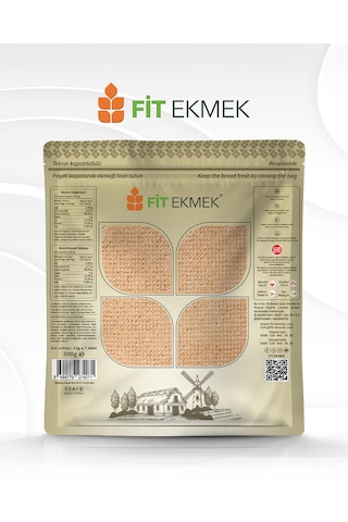 Fit 3'lü Chia Lavaş Ekmeği 300gr