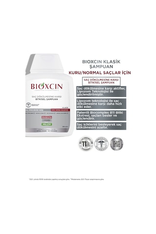 Bioxcin Genesis Kuru Ve Normal Şaçlar İçin Şampuan 3 x 300 ML