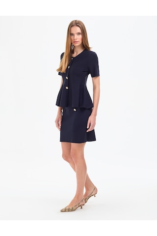 Pierre Cardin Kadın Lacivert Etek Triko 50324210-vr033