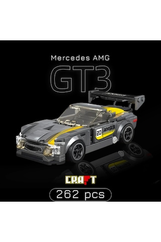 Teknik Mercedes Amg Gt3 Yapı Oyuncak Araba Yapı Oyuncak Araba Yapı Blok Mercedes Oyuncak Araba