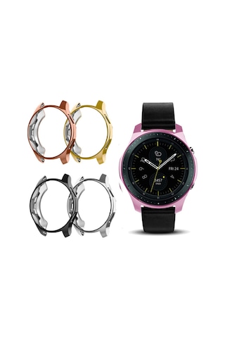 Ally Samsung Uyumlu Watch 42Mm Lazer Kaplama Slim Silikon Bumber Kılıf