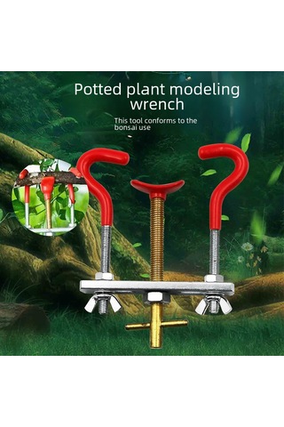 Yuntech01 Bonsai Ve Saksı Bitkileri İçin Kolluk Ve Gövde Şekillendirici, Dıy Tasarım Aracı, Küçük Boy Ağacı Bükücü Araç