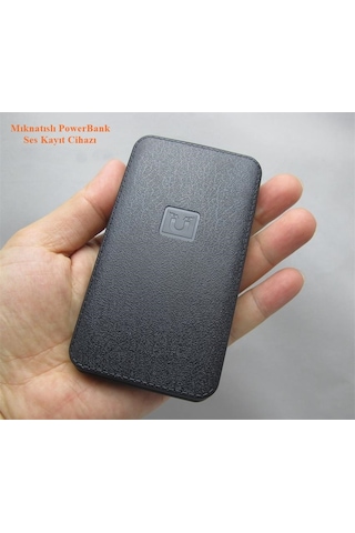 Kingline Mıknatıslı Powerbank Ses Kayıt Cihazı