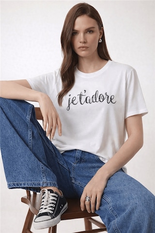 Fashion Friends Kadın Bluz 26y0190k1 Ekru
