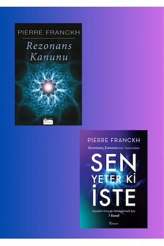 Rezonans Kanunu - Sen Yeter Ki İste / Pierre Franckh / Koridor Yayıncılık / 2 Li Set