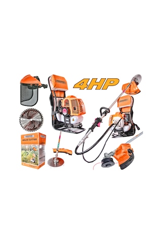 Swazer SGT-GBC-4X4BACK-2T 4 x 4 HP 2 Zamanlı Sırt Tipi Benzinli Motorlu Tırpan