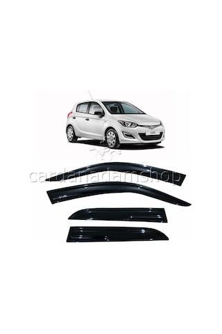 Hyundai I20 2012-2015 Cam Rüzgarlığı 4 Parça