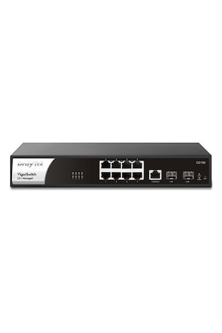Draytek 8port Vigorswitch G2100 Gıgabıt 2x Sfp Yönetilebilir Switch