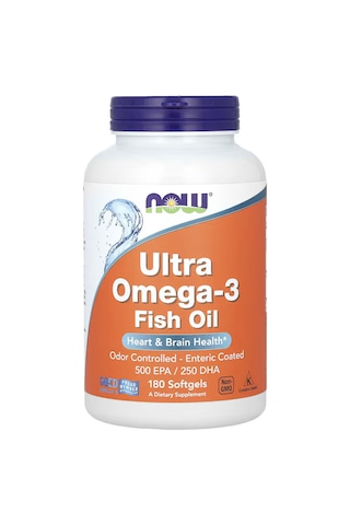 Now Foods, Ultra Omega-3 Fish Oil, 180 Softgels