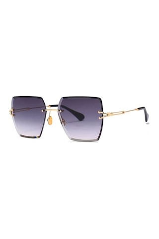 Bp4099 Kare Kristal Kesim Unisex Güneş Gözlüğü Çok Renkli