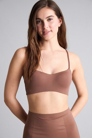 Defacto Micro Kaplı Dolgulu Balensiz Bralet G1679ax26spbn307 Kahve-bn307