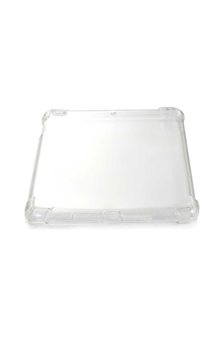 iPad Uyumlu Mini 4 Kılıf Tablet Nitro Anti Shock Silikon Kapak - Renksiz Arka Kapak
