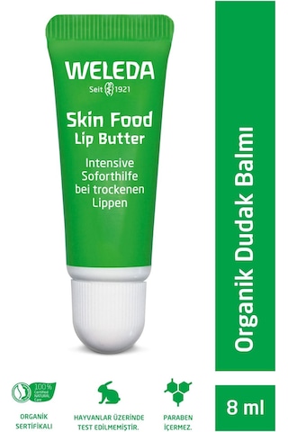 Noreva Weleda Skin Food Organik Besleyici Dudak Balmı 8 ML
