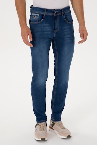 U.S. Polo Assn. Erkek Mavi Slim Fit Jean Pantolon 50316529-DN0022