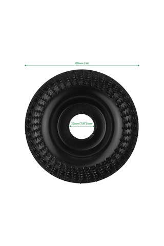 Singree 4" Ahşap Şekillendirme Ve Parlatma Diski - 7/8" Arbor Bağlantılı Çok Amaçlı Taşlama Aparatı