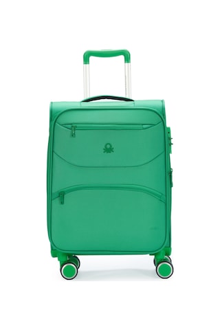 United Colors Of Benetton Benetton Kabin Boy Kumaş Valiz Yeşil Bnt2400 Yeşil