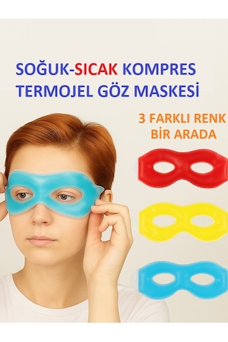 Vanaca Termojel Sıcak Ve Soğuk Göz Maskesi Seti 3''lü