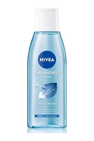 Nıvea Canlandırıcı Tonik 200ml, Nemlendirici, Lotus Çiçeği, Cildi Kurutmadan Temizler, Normal Ve Karma Cilt Tipleri
