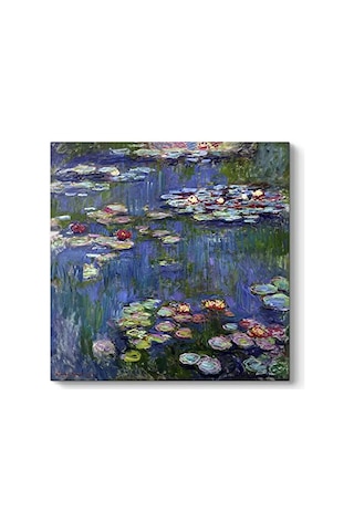 Ayrex Claude Monet - Water Lilies Tablosu 40 X 40 Diğer