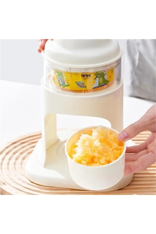 Jialan Buz Kırıcı Taşınabilir Ev Buz Yapım Makinesi Kaymaz El Beyaz