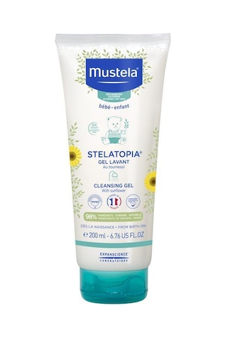 Mustela Stelatopia Cleansing Gel Bebek Krem Şampuan 200 ML