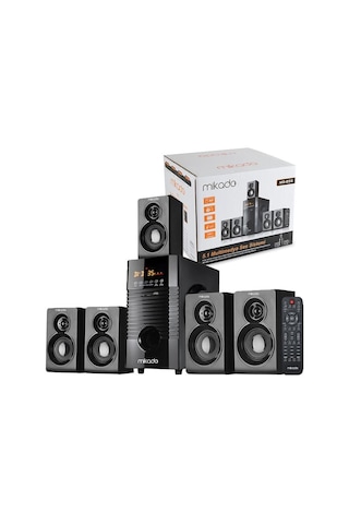 Mikado Md-856bt Usb-sd-fm Destekli Multimedya 5+1 Bluetooth Speaker