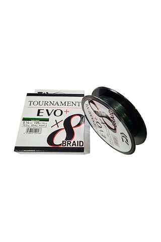 Daiwa Tournament Evo+ 8B Dark Green Ip Misina 135Mt