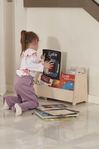 Montessori Küçük Boy Kitaplık Bej