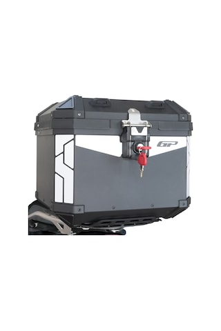 Gp Kompozit Base Universal 32 Lt Alüminyum Motosiklet Çantası Siyah Diğer