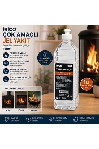 İbico K13-058 1l Çok Amaçlı Jel Yakıt