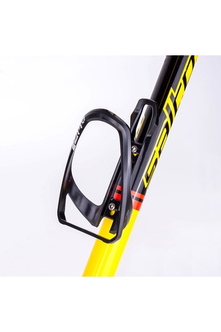 Ztto Shj2 Bisiklet Su Şişesi Kafesi Pc+fiberglas Bisiklet Şişe Tutucu Braketi - Siyah