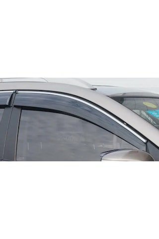 Honda Crv 2007 2012 Cam Rüzgarlığı Kromlu 4lü Set