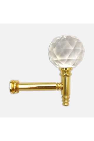 Taç Perde Aksesuarı Altın (Gold) Kristal Renso
