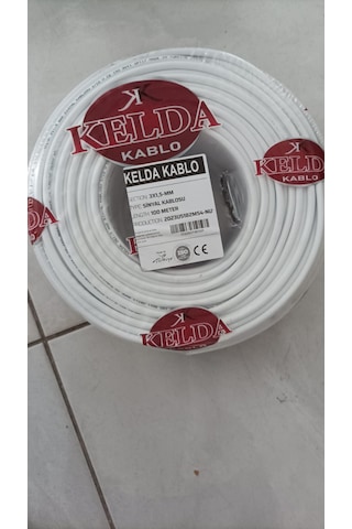 100 Metre 3 X 1.5 Cca Ttr Çok Telli Elektrik Kablosu